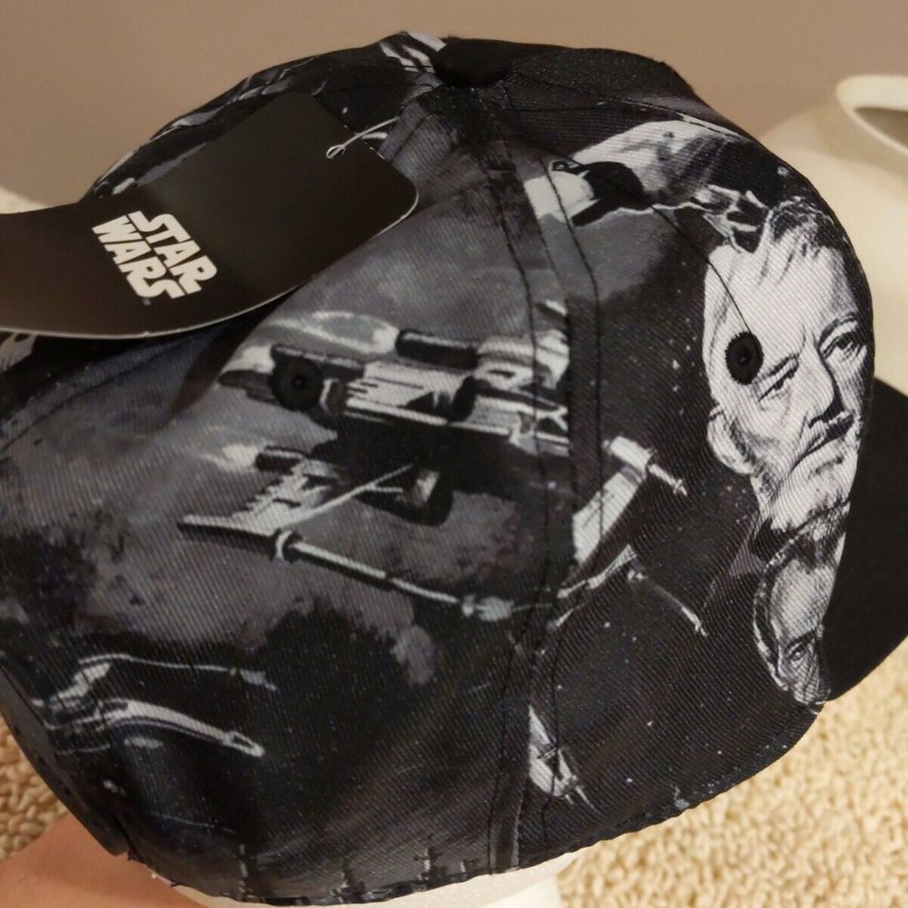 STAR WARS Character Embroidered Hat Snapback Lucasfilm LTD RN#115665 - Picture 6 of 13